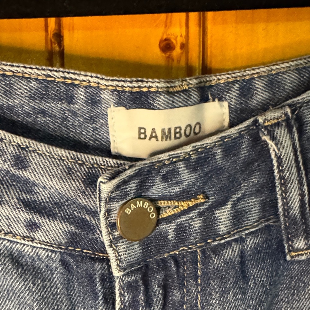 BAMBOO Denim Wide Leg Jeans - Picture 2 of 9